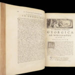 Works of Virgil – 1675 | Aeneid Bucolics Georgics | P. Virgilii Maronis Opera