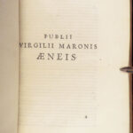 Works of Virgil – 1675 | Aeneid Bucolics Georgics | P. Virgilii Maronis Opera