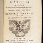 Works of Virgil – 1675 | Aeneid Bucolics Georgics | P. Virgilii Maronis Opera