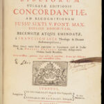 Sacrorum Bibliorum – Franciscus Lucas – 1726 | Latin Bible Concordance
