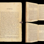 Benjamin Waterhouse – Journal – 1816 | First Edition | War of 1812 Prison Journal