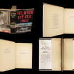 For Whom the Bell Tolls – Ernest Hemingway – 1940 | First Edition, First Printing