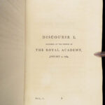 Works of Sir Joshua Reynolds – 1798 | Art of Painting, Journey to Flanders, 3vol