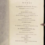 Works of Sir Joshua Reynolds – 1798 | Art of Painting, Journey to Flanders, 3vol