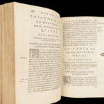 Divi Pavlini Episcopi Nolani Opera – Paulinus of Nola – 1622 | Plantin Press, Latin Poems & Epistles