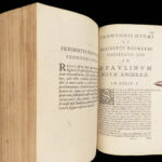 Divi Pavlini Episcopi Nolani Opera – Paulinus of Nola – 1622 | Plantin Press, Latin Poems & Epistles