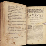 1603 – Paradoxe sur l’incertitude – Henri Agrippa | Occult Philosophy