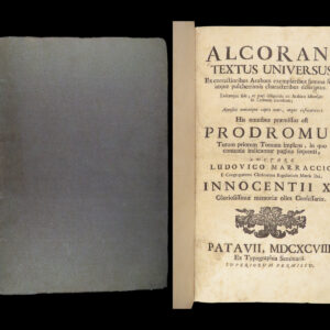 Alcorani Textus Universus – Ludovicus Marraccio – 1698 | Refuting of Islam & Quran