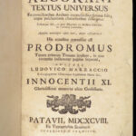 Alcorani Textus Universus – Ludovicus Marraccio – 1698 | Refuting of Islam & Quran