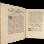 De Rebus Gestis Alexandri Magni – Quintus Curtius Rufus – 1724 | 2 vol Latin, Maps