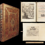 De Rebus Gestis Alexandri Magni – Quintus Curtius Rufus – 1724 | 2 vol Latin, Maps