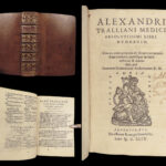Alexandri Tralliani medici – Alexander of Tralles – 1549 | 6th-century Byzantine Medicine