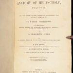 The Anatomy of Melancholy – Robert Burton – 1845 | Tegg Edition