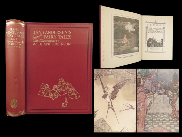 Image of Hans Andersen’s Fairy Tales – Andersen – c.1930 | Illustrated by Heath Robinson