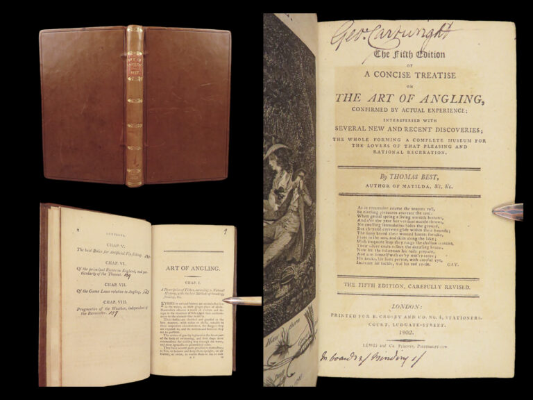 Image of A Concise Treatise on the Art of Angling – Thomas Best – 1802 | Fishing & Trolling