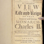 Augustus Anglicus – 1686 | Royalist View of the Life of King Charles II | First Edition