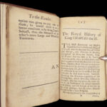 Augustus Anglicus – 1686 | Royalist View of the Life of King Charles II | First Edition