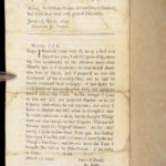 George Barclay Conspiracy Against King William III – Richard Blackmore – 1723 | First Edition