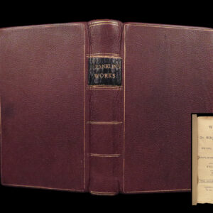 1794 Works of Benjamin Franklin | Autobiography & Essays | 2nd US ed
