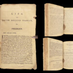 1794 Works of Benjamin Franklin | Autobiography & Essays | 2nd US ed
