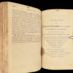 1794 Works of Benjamin Franklin | Autobiography & Essays | 2nd US ed