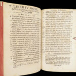 Biblia Testamenti Veteris – David Clodius – 1677 | Hebrew Pentateuch