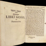 Biblia Testamenti Veteris – David Clodius – 1677 | Hebrew Pentateuch