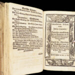 Der gantzen universal historiae Nusskern – Gabriel Bucelin – 1657 | 15 Maps, Vellum Binding