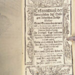 Der gantzen universal historiae Nusskern – Gabriel Bucelin – 1657 | 15 Maps, Vellum Binding
