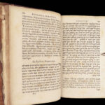 Johann Buxtorf – Thesaurus Grammaticus – 1619| Hebrew & Latin Bible Dictionary