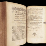 Johann Buxtorf – Thesaurus Grammaticus – 1619| Hebrew & Latin Bible Dictionary