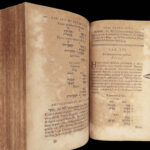 Johann Buxtorf – Thesaurus Grammaticus – 1619| Hebrew & Latin Bible Dictionary