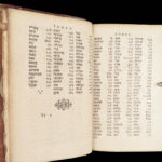 Johann Buxtorf – Thesaurus Grammaticus – 1619| Hebrew & Latin Bible Dictionary