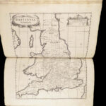 William Camden’s Britannia – 1695 | First edition, 50 Maps & Ancient Coins