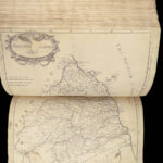 William Camden’s Britannia – 1695 | First edition, 50 Maps & Ancient Coins