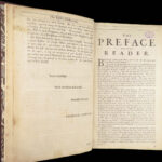 William Camden’s Britannia – 1695 | First edition, 50 Maps & Ancient Coins