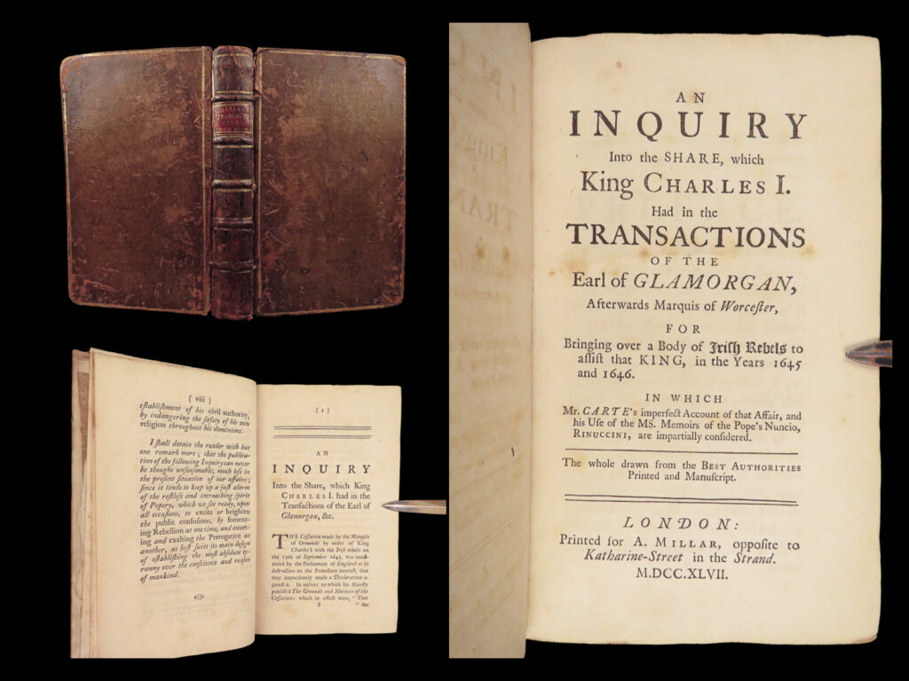 Glamorgan treaty & king charles i – thomas birch – 1747 | english civil war secrets | 1747 thomas birch study on king charles i’s involvement in the glamorgan treaty with the irish catholic confederation during the english civil war.
