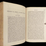 Cicero, Virgil, Herodotus – English Translation – (1830–1833) | Fine Binding, 8 Vol Set