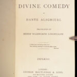 Inferno – Dante Alighieri; Henry Wadsworth Longfellow – 1867 | First UK Edition