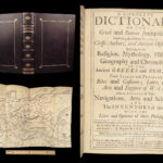 Dictionary of the Greek and Roman Antiquities – Pierre Danet – 1700 | Folding Maps