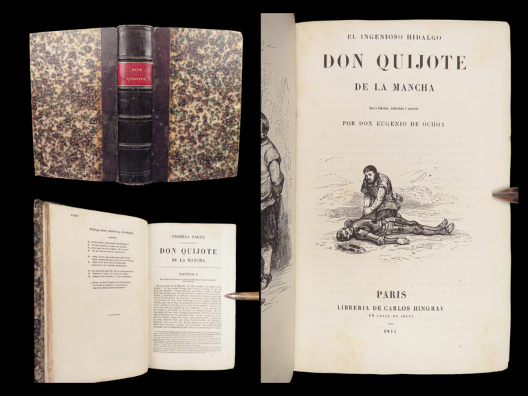 Image of El ingenioso hidalgo Don Quijote – Cervantes – 1844 | Ochoa Spanish Translation