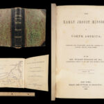 he Early Jesuit Missions in North America – William Ingraham Kip – 1846 | First Edition, Folding Map