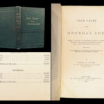 Four Years with General Lee – Walter H. Taylor – 1877 | First Edition Confederate Memoir