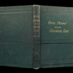 Four Years with General Lee – Walter H. Taylor – 1877 | First Edition Confederate Memoir