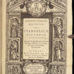 Evangelistarum quaternio – Jean de La Haye – 1607 | First Edition, Gospel Harmony