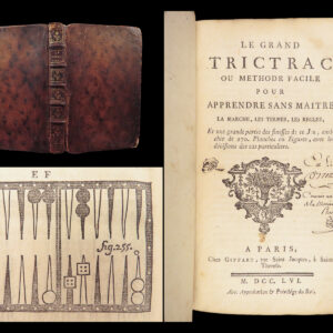 1756 – Grand Trictrac – Soumille | Illustrated French Board Game Manual
