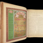 The Holy Bible – 1887 | Enormous Illustrated Victorian Bible