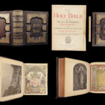 The Holy Bible – 1887 | Enormous Illustrated Victorian Bible
