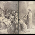 The Holy Bible – 1887 | Enormous Illustrated Victorian Bible