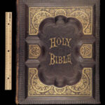 The Holy Bible – 1887 | Enormous Illustrated Victorian Bible